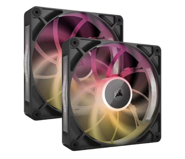 CORSAIR iCUE LINK RX140 RGB MAX Dual Pack 2x140mm CO-9051036-WW - 1300102 - zdjęcie